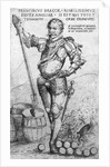 Engraving "Franciscus Draeck. Nobilissimus eques Angliae" by Anonymous
