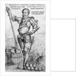 Engraving "Franciscus Draeck. Nobilissimus eques Angliae" by Anonymous