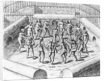 How They Danced with Me Before Their Idols by Theodor de Bry