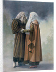 Illustration From Theatre of Golaud and Arkel From Debussy's "Pelleas et Melisande" by Anonymous