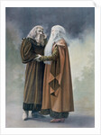 Illustration From Theatre of Golaud and Arkel From Debussy's "Pelleas et Melisande" by Anonymous