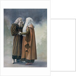 Illustration From Theatre of Golaud and Arkel From Debussy's "Pelleas et Melisande" by Anonymous