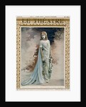 Illustration from Le Theatre of Mademoiselle Garden as Melisande in Debussy's "Pelleas et Melisande" by Anonymous