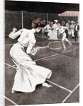 Tennis Match by Ferdinand von Reznicek