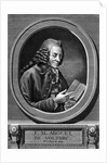 F.M. Arouet, de Voltaire by Benoit-Louis Henriquez