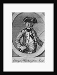 Portrait of George Washington by Anonymous