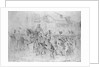General McClellan Passing Through Frederick City, Maryland at the Head of the Army of the Potomac, September 12, 1862 by Edwin Forbes