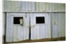 Horse Peering Through Barn Door by Anonymous
