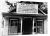 Sign on Dentist House by Anonymous