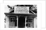 Sign on Dentist House by Anonymous
