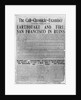 Call-Chronicle-Examiner Reporting San Francisco Earthquake by Anonymous