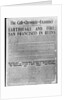 Call-Chronicle-Examiner Reporting San Francisco Earthquake by Anonymous