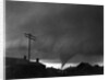 Tornado Moving Past Houses by Anonymous