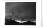 Tornado Moving Past Houses by Anonymous