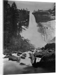 2 Views and landmarks of the Yosemite Valley, Calif. Nevada Falls 6 photos by Carleton E. Watkins