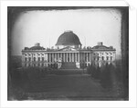 East Face of U. S. Capitol in 1846 by Anonymous