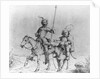 President Abraham Lincoln and General Benjamin F. Butler as Don Quiote and Pancho by Adalbert John Volck