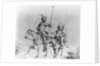 President Abraham Lincoln and General Benjamin F. Butler as Don Quiote and Pancho by Adalbert John Volck
