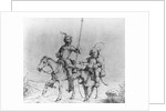 President Abraham Lincoln and General Benjamin F. Butler as Don Quiote and Pancho by Adalbert John Volck
