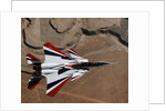 Red, White, and Blue F-15B in Flight by Anonymous