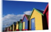 Colorfully Painted Bath Houses by Anonymous