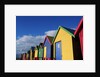 Colorfully Painted Bath Houses by Anonymous