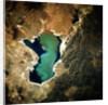 Low-Earth-Orbit View of Lake Poopo by Anonymous