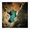 Low-Earth-Orbit View of Lake Poopo by Anonymous
