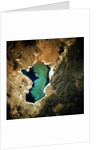 Low-Earth-Orbit View of Lake Poopo by Anonymous