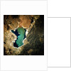 Low-Earth-Orbit View of Lake Poopo by Anonymous
