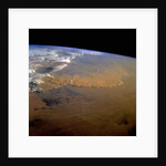 Dust Storm Over the Sahara by Anonymous