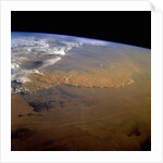 Dust Storm Over the Sahara by Anonymous