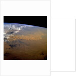 Dust Storm Over the Sahara by Anonymous
