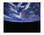 Earth from Space Shuttle by Anonymous