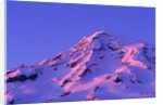 Sunset on Washington's Volcanic Mount Rainier by Anonymous