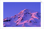 Sunset on Washington's Volcanic Mount Rainier by Anonymous