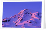 Sunset on Washington's Volcanic Mount Rainier by Anonymous