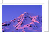 Sunset on Washington's Volcanic Mount Rainier by Anonymous