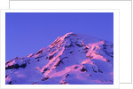 Sunset on Washington's Volcanic Mount Rainier by Anonymous