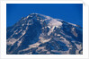 Snow Covered peak of Mount Rainier in the Cascade Mountain Range by Anonymous