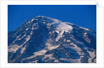 Snow Covered peak of Mount Rainier in the Cascade Mountain Range by Anonymous