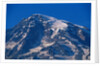 Snow Covered peak of Mount Rainier in the Cascade Mountain Range by Anonymous