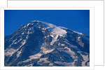 Snow Covered peak of Mount Rainier in the Cascade Mountain Range by Anonymous