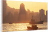 Boats in Hong Kong Harbor by Anonymous