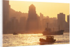Boats in Hong Kong Harbor by Anonymous