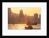 Boats in Hong Kong Harbor by Anonymous