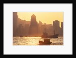 Boats in Hong Kong Harbor by Anonymous