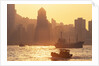 Boats in Hong Kong Harbor by Anonymous