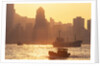 Boats in Hong Kong Harbor by Anonymous