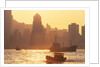 Boats in Hong Kong Harbor by Anonymous